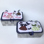 みぃさまご予約品※蓋つきカゴ2点