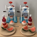 20時販売開始します。イチゴかき氷とスイカのセット