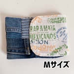 【送料無料】デニムリメイク★犬用マナーベルト　Mサイズ No.017
