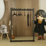 【再販】ねんどろいどどーるサイズのハンガーラックセット