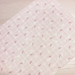 real ribbon pink ♡ デザインペーパー 10枚