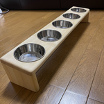 moffetta214様専用フードスタンド、フードテーブル、食器台、餌入、餌台、犬、猫用