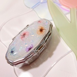 ピルケース 小物入れ お花ホワイト❁⃘*.ﾟ