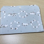 シマエナガちゃんの群れ　大きめ　ふたごポーチ