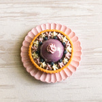 ミニチュア・ブルーベリーのムースケーキ