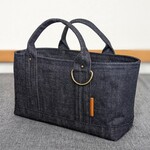 デニムマニア様専用  Sサイズ セルビッチデニムトートバッグ 