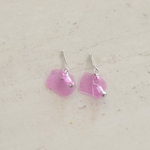 PVC ビニール ピアス (ピンク)