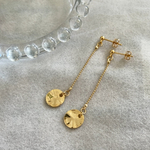 【送料無料】揺れるゴールド☆ピアス
