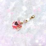 ♡天然石×ラブポーションアイス♡ファスナーチャーム♡