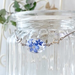 -勿忘草- Resin bracelet(B)