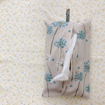 ★限定ecoタイプ★ティッシュボックスカバー シロツメクサ