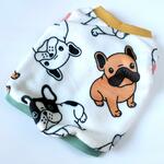 フレンチブルドック服 タンクトップ　フレブルくん　多頭