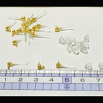 樹脂ピアス カン付き 10ペア 20個入り