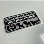 ドライブレコーダーシール（360°）マグネット