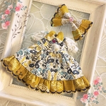 22センチドール アウトフィット お洋服 フリル 花