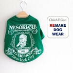 ※期間限定価格【オンリーワンのドッグウェア】リメイクわんこ服  ビンテージ Tシャツ 　犬服　キャバリア　アメコカ　ビーグル　フレンチブルドック