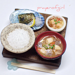 海辺の食堂・焼き魚定食～塩サバ～