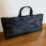 ブラック カモフラージュ＊ピアニカケース 
