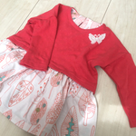 レイヤード切替チュニック☆100