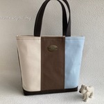 帆布 ミニトートバッグシリーズ　パッチワーク