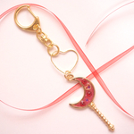 ムーンレッド♡キーホルダー