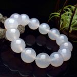 特価《ホワイトカルセドニー　14mm》1556