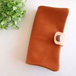ｷｬﾒﾙ×薄ｱｵﾐﾄﾞﾘ【オーダーメイド】豚革やわらかスマホケース【受注生産】多機種対応　レザーカバー iphone