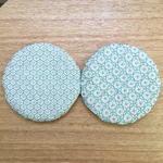 刺し子のコースター（2枚セット）
