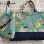 【入園入学】単品⭐︎レッスンバッグ（海の生き物柄）