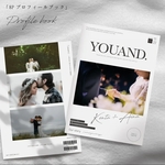 ayano315 さま100冊　[結婚式用] プロフィールブック《席次表付》［design番号62］（席次表orメニュー表を写真集に変更可能）雑誌風