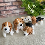 ビーグル　単体購入可【5種のフィギュアコレクション】ビーグル犬　ハウンドドック