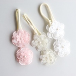 送料無料🎀選べる3色の大きいお花のヘアバンド　(ベビー/キッズ/ヘアバンド/花/フラワー/バースデイ/ハーフバースデイ)