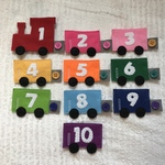 【セール中1600円→1500円】ボタン練習＊列車＊数字＊1.5cmボタン