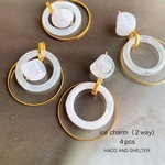 4pcs★charm・ice 2way （リングチャーム）