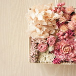 box wreath 4.baby pink