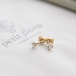 14kgf-CZ ピアス（3mm)