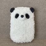 ふわもこパンダさんスマホポーチ🐼
