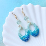 煌めく海のピアス/イヤリング♡