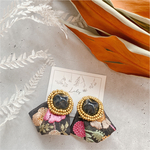 ◆antique colorインド刺繍ピアス/イヤリング◆