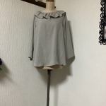リネン　レーヨン　ブラウス💕