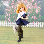 リカちゃん服＊きれいめカーゴパンツ（カーキ）＊ブライス