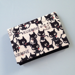 【再販×7】ポケットティッシュケース 黒猫ちゃん