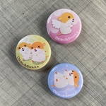でぶ＆シャカ缶バッジ（3個セット）