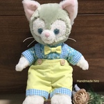 現品限り　ジェラトーニ　サロペットコーデ(ハート柄ブラウス)