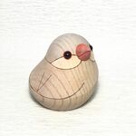 福良シルバー文鳥さん（128羽目さん） 木製 ぶんちょう ブンチョウ