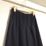 再♡M、L、ピンストライプワイドパンツ