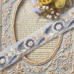 インド刺繍リボン　花　インド刺繍　スパンコール　刺繍リボン　リボン　りぼん
