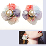 ふわくしゅピアス