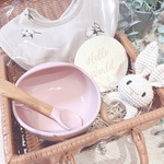 【New!!】トランクボックス 出産祝いギフト 出産祝いプレゼント ベビーギフト pink set⋆⸜ ⚘ ⸝⋆