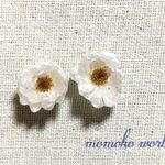 本物のお花の花かんざし♪微かにピンク㊵